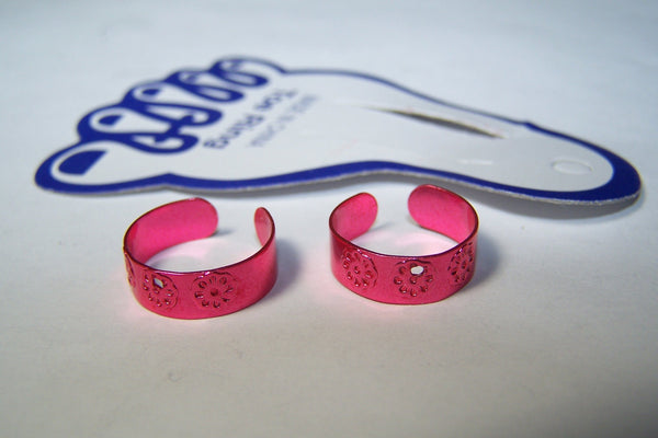 METALLIC CUFF TOE RINGS