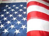 HIGH QUALITY (2ft X 3ft) FOOT EBROIDERIED AMERICAN FLAG