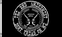 2nd AMENDMENT PISTOLS (3ft X 5ft) FLAG