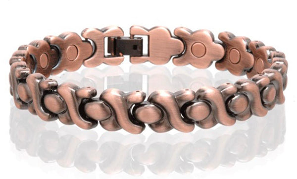 COPPER MAGNETIC LINK BRACELET style #L03