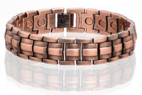 SOLID COPPER MAGNETIC LINK BRACELET style #LE