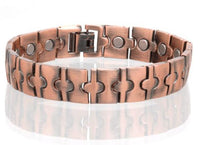 SOLID COPPER MAGNETIC LINK BRACELET style #LP