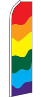 SUPER SWOOPER (15ft) RAINBOW GAY PRIDE FLAG