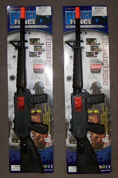 POLICE FORCE SPARKING AK47 MACHINE GUN 21 INCH TOY GUN