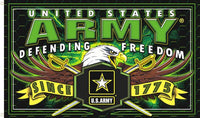 ARMY STRIKE FORCE MILITARY DELUXE (3ft X 5ft) FLAG