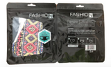 Aztec print face Mask with Filter Sleeve. Washable & reusable! (sold by the piece