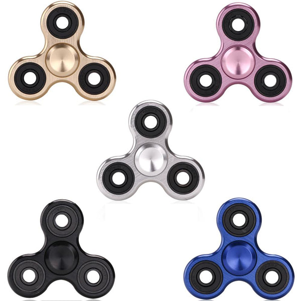 METALLIC FINGER FIDGET HAND FLIP SPINNERS