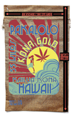 HAWAIIAN KONA GOLD MARIJUANA BURLAP BAG