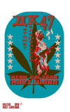 AK-47 MARIJUANA BURLAP BAG