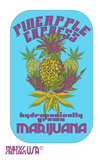 PINEAPPLE EXPRESS MARIJUANA BURLAP BAG