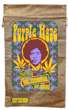 PURPLE HAZE MARIJUANA BURLAP BAG ( sold by the piece )