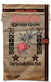DEATH STAR MARIJUANA BURLAP BAG