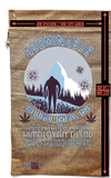 ABOMINABLE BUD MAN MARIJUANA BURLAP BAG