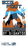 BIGFOOT MARIJUANA BURLAP BAG
