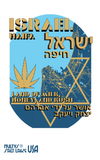 ISRAEL KUSH MARIJUANA BURLAP BAG