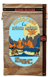 PATAGONIA ARGENTINA  MARIJUANA BURLAP BAG