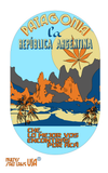 PATAGONIA ARGENTINA  MARIJUANA BURLAP BAG