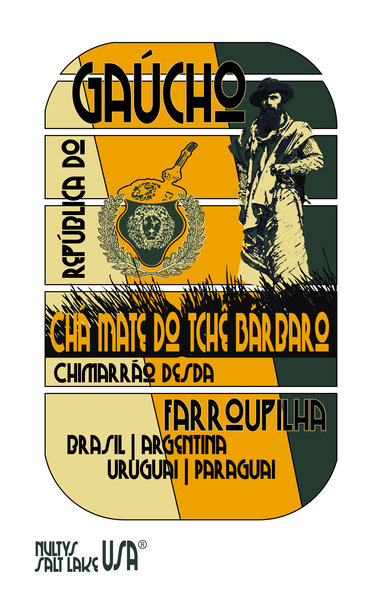 GAUCHO YERBA MATE BURLAP BAG