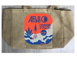 APOLLO CANNABIS PACK BURLAP TOTE BAG