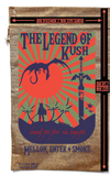 LEGEND OF KUSH MARIJUANA BURLAP BAG