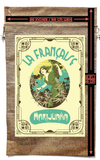 LA FRANCAISE MARIJUANA  BURLAP BAG