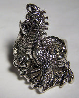 MEDIEVAL DRAGON DELUXE BIKER RING