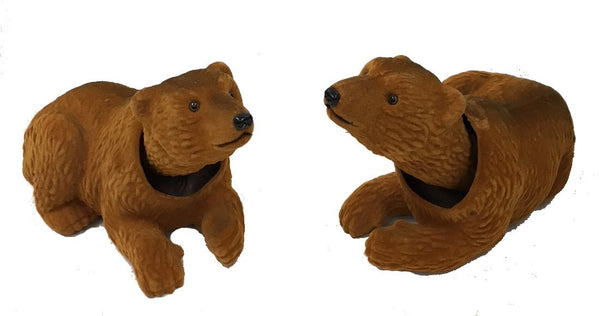 MOVING BOBBLE HEAD BROWN BEARS