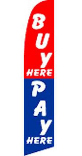 SUPER SWOOPER (15ft) BUY HERE PAY HERE FLAG