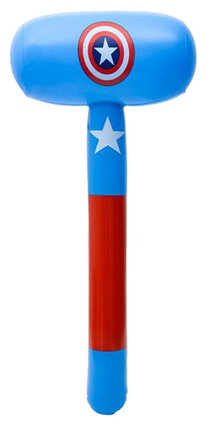 LARGE CAPTAIN AMERICA MALLET 37 INCH INFLATABLE