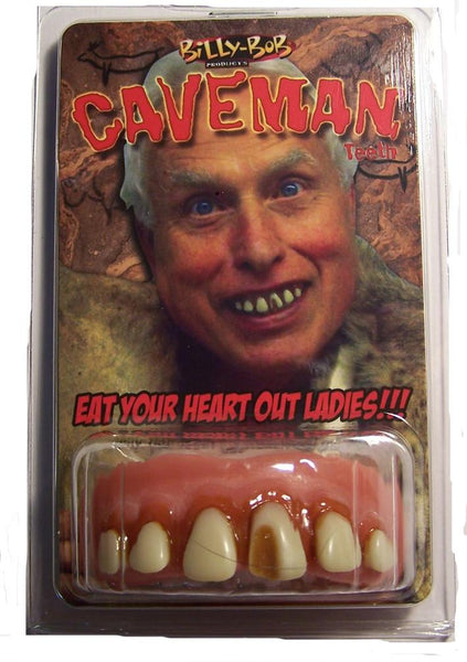 CAVEMAN WITH CAVITY BILLY BOB TEETH