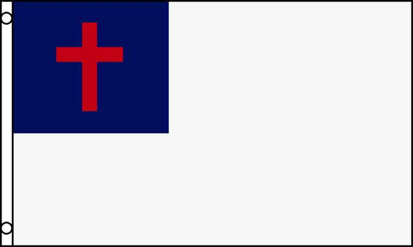 CHRISTIAN CROSS RELIGIOUS (3ft X 5ft) FLAG
