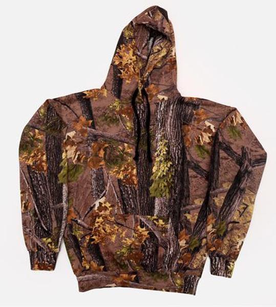 CAMOUFLAGE FOREST PULLOVER HOODIE