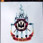 BAD MEDICINE DECALS