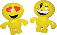 YELLOW EMOJI 24 inch CHARACTERS INFLATABLES
