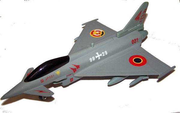 DIECAST EURO FIGHTER 8 INCH JET PLANE