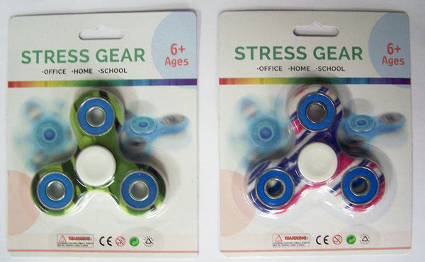 CAMOUFLAGE / RAINBOW FINGER FIDGET HAND FLIP SPINNERS