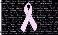 BREAST CANCER (3ft X 5ft) AWARENESS FLAG