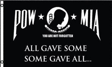 POW SOME GAVE ALL (3ft X 5ft) MILITARY FLAG