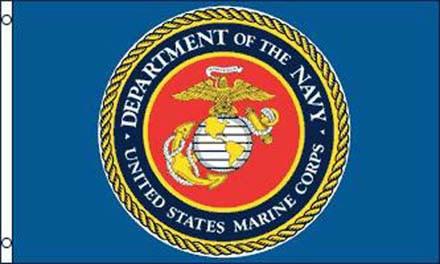 DEPARTMENT OF NAVY / MARINE CORPS (3ft X 5ft) FLAG