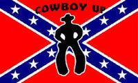 COWBOY UP (3ft X 5ft) FLAG