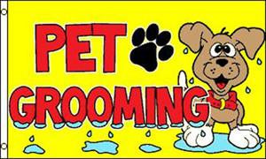 PET GROOMING (3ft X 5ft) FLAG