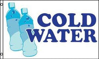 COLD WATER (3ft X 5ft) SALES FLAG