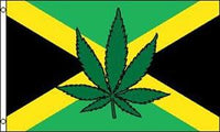 POT LEAF REGGAE (3ft X 5ft) FLAG