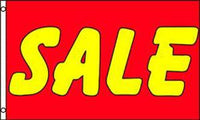 RED YELLOW SALE (3ft X 5ft) FLAG