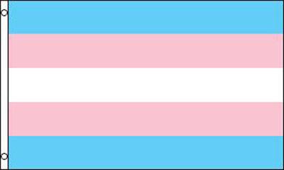 TRANSGENDER PRIDE (3ft X 5ft) FLAG