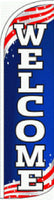 SUPER SWOOPER (15ft) AMERICAN WELCOME FLAG