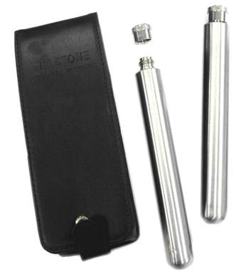 DOUBLE TUBE FLASK SET WITH CASE