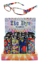 TIE DYE FRAME READING GLASSES WITH NEOPRENE CASE