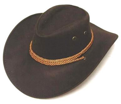 BROWN ROPER COWBOY HAT