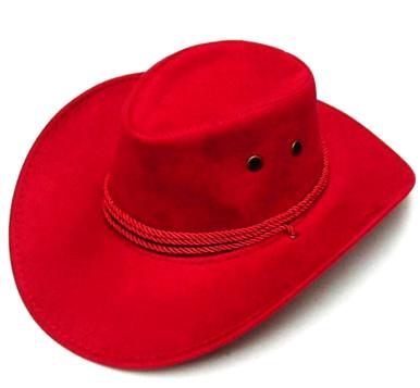 RED ROPER COWBOY HAT
